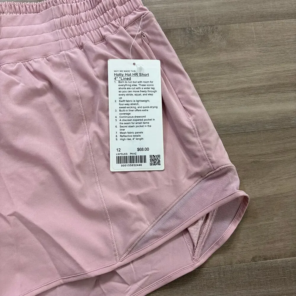 NWT Lululemon Hotty Hot High-Rise Lined Short 4